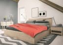 SETEX Kuscheldecke Orange Baumwolle Polyester Ziernaht Bild 1