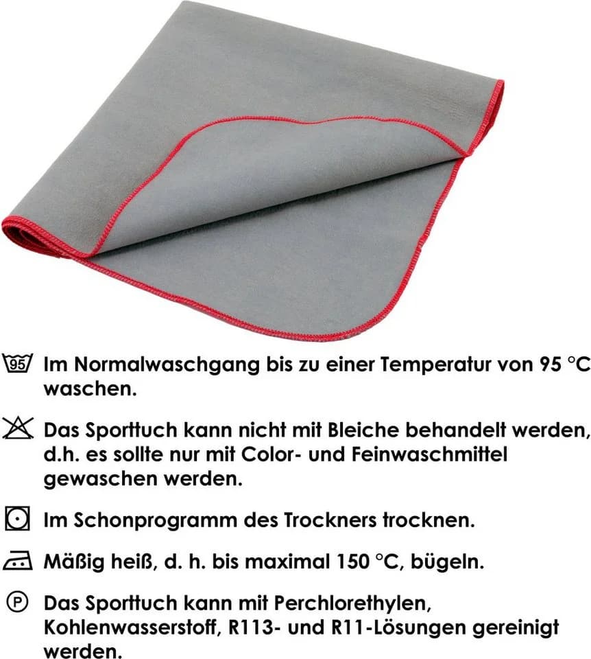 SETEX Sporttuch aus Evolon, Hypoallergen, 50x100 cm - Bild 3