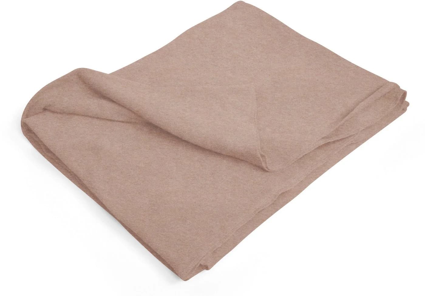 SETEX Premium Wohndecke Beige Baumwolle Polyester Kuschelig - Bild 2