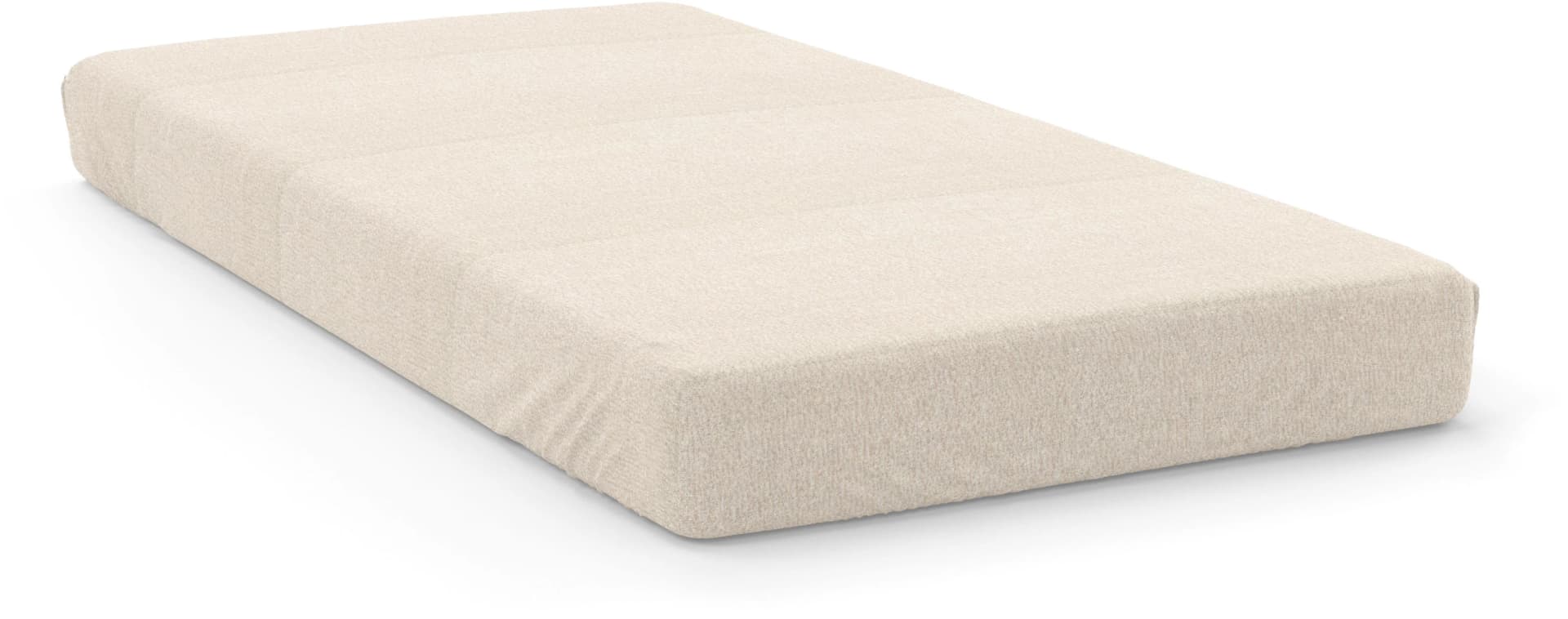 SETEX Frottee Spannbettlaken Creme 95x195 cm