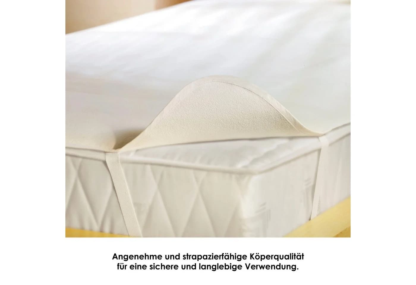 SETEX Matratzenauflage Sommer/Winter Fixspannauflage Weiß - Bild 3