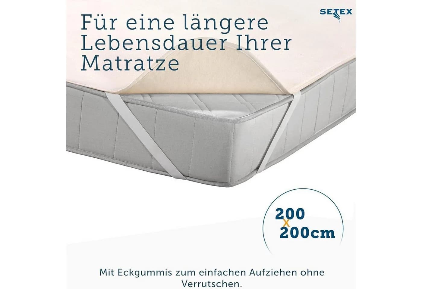 SETEX Molton Matratzenschutz - Bild 3