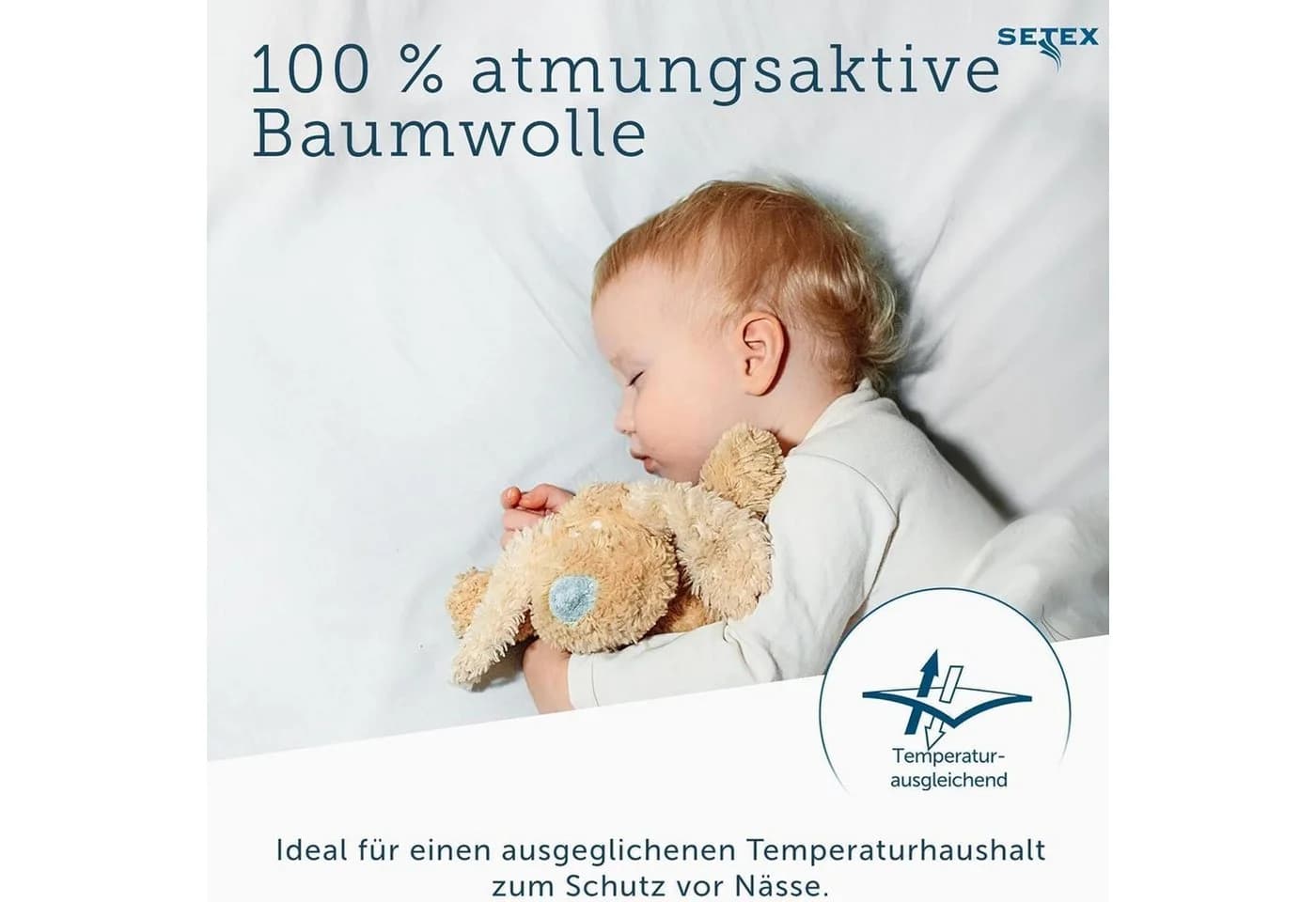 SETEX Molton Matratzenschutz - Bild 4