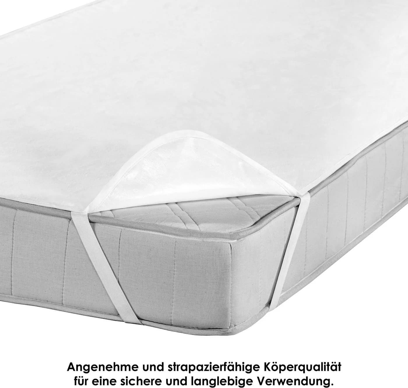 SETEX Matratzenauflage Weiß Wasserdicht Baumwolle - Bild 3