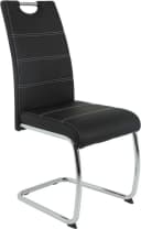 HELA Freischwinger FLORA S 2er Set Schwarz Chrom Bild 3
