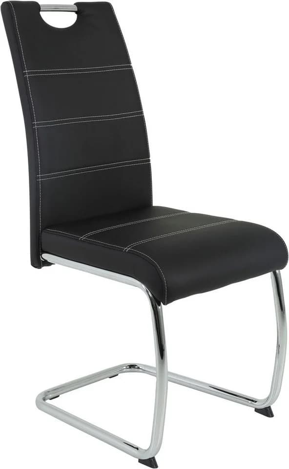 HELA Freischwinger FLORA S 2er Set Schwarz Chrom - Bild 3