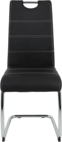 HELA Freischwinger FLORA S 2er Set Schwarz Chrom Bild 4