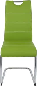 HELA Freischwinger FLORA 2er Set Grün Chrom Kunstleder Bild 3