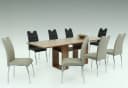 HELA Stuhl SUSI Set 4-tlg. Cappuccino Metallgestell Bild 1