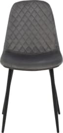 HELA Schalenstuhl MIRA Grau 4er Set mit Samtvelour Bild 3