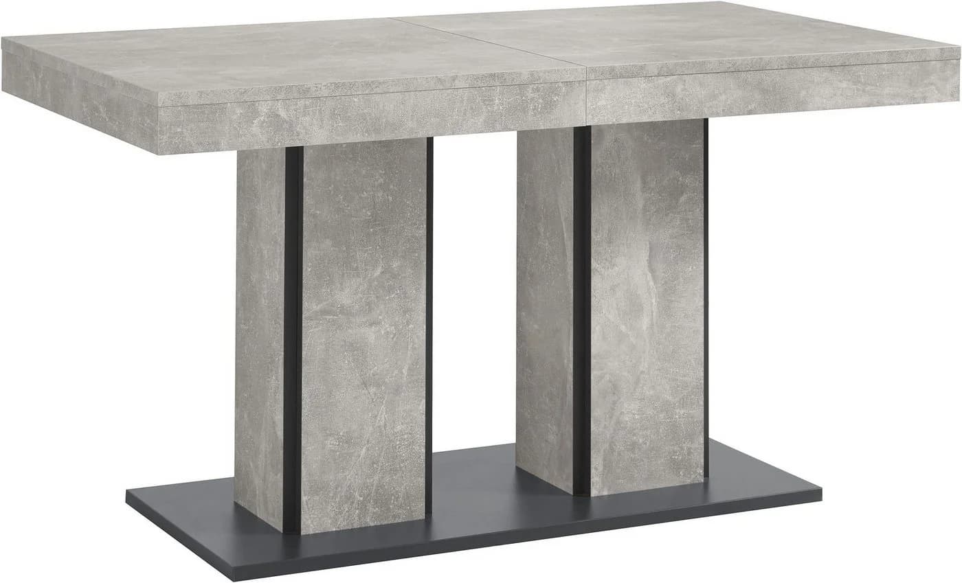 HELA Essgruppe ROSE 5-tlg. Grau Anthrazit Ausziehbar - Bild 4