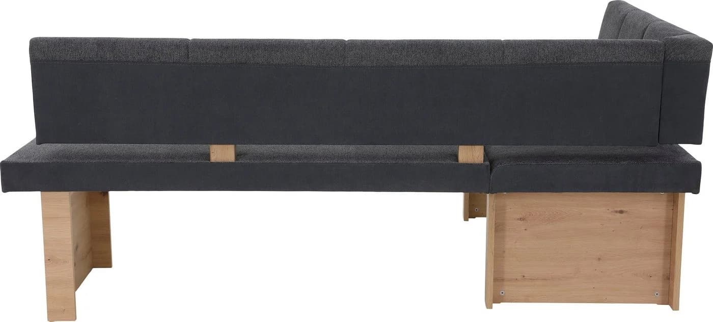 HELA Eckbank LINN Anthrazit/Artisan Eiche Beidseitig Montierbar - Bild 4