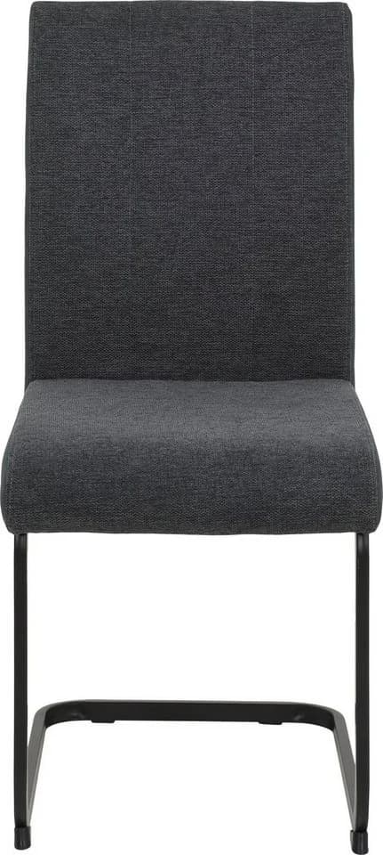 HELA Freischwinger LINN 4er Set Anthrazit Schwarz Metallgestell - Bild 4