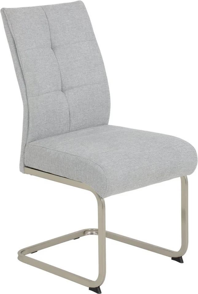 HELA Ines Freischwinger 4er Set Grau Metallgestell