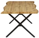 HELA Esstisch GRETA Beige Wildeiche 180cm X-Gestell Bild 4