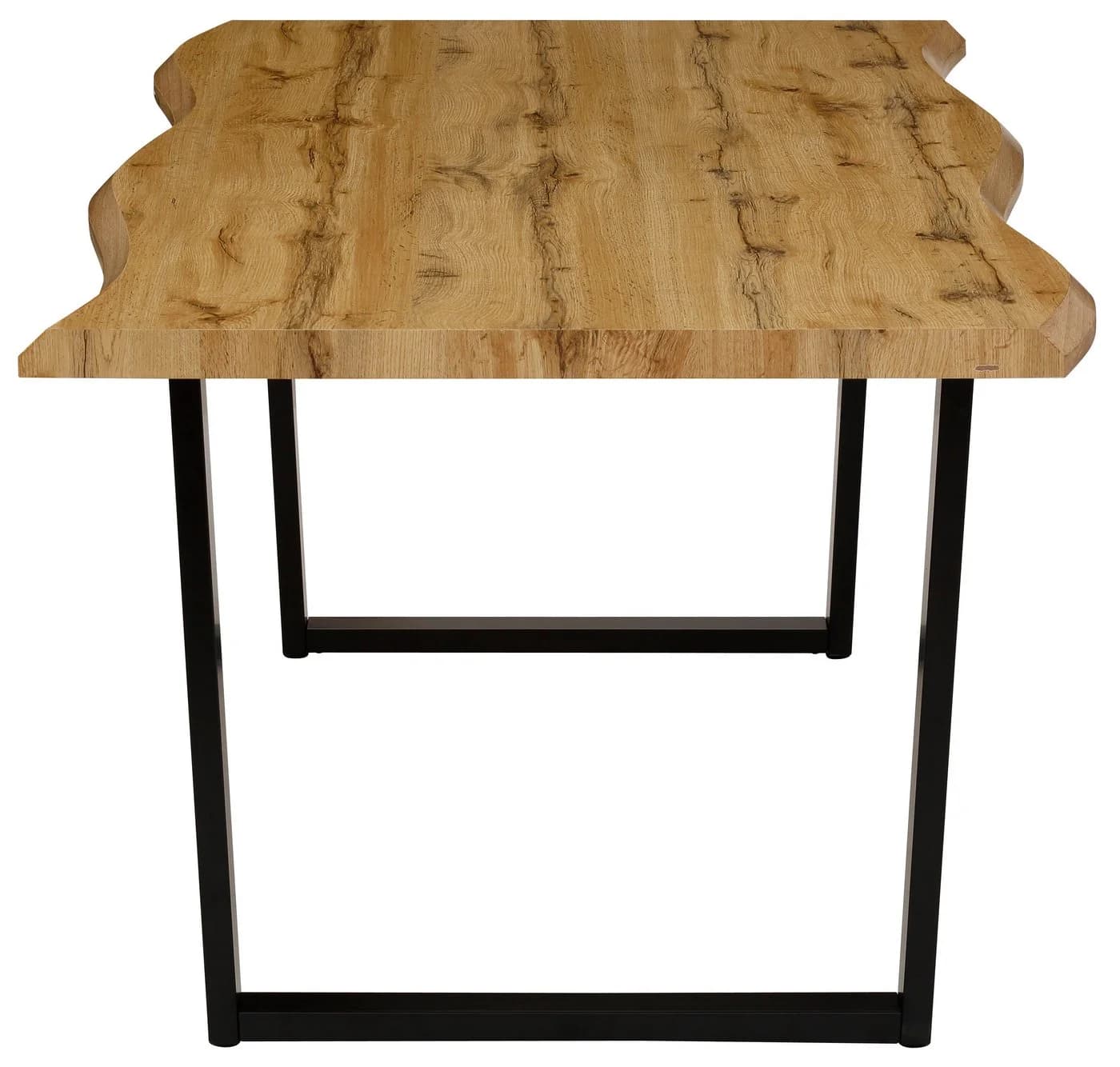 HELA Esstisch GISELLE Industrial Design Wildeiche Schwarz - Bild 4