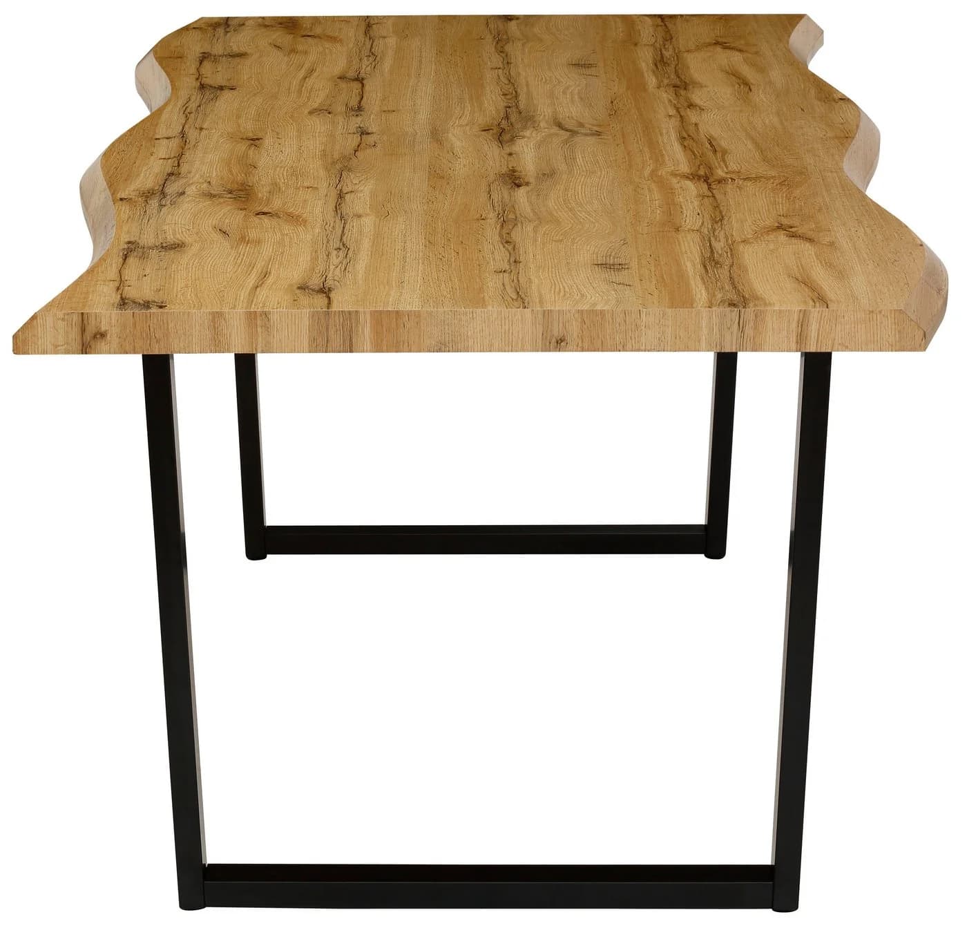 HELA Esstisch GISELLE Industrial Design Wildeiche Schwarz - Bild 4