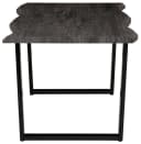 HELA Esstisch GISELLE Grau Schwarz Industrial Design Bild 4