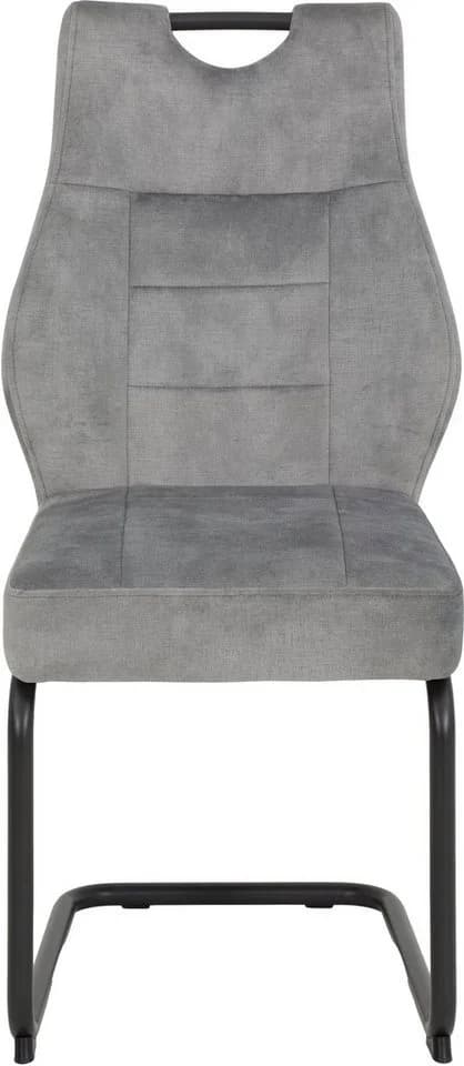 HELA Esszimmerstuhl Linda S Schwingstuhl Grau 2er Set - Bild 4