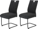 HELA Freischwinger MERKUR XL 2er Set Anthrazit Breitcord Bild 2