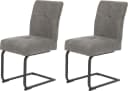 HELA Esszimmerstuhl Luise S Schwingstuhl 2er-Set Grau Anthrazit Bild 2