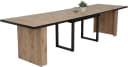 HELA Esstisch ANNI Ausziehbar 160-320cm Viking Oak Schwarz Bild 3