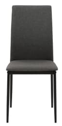 HELA Esszimmerstuhl ALIZIA Grau Schwarz Microfaser Bild 5