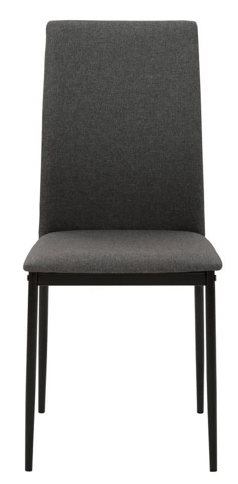 HELA Esszimmerstuhl ALIZIA Grau Schwarz Microfaser - Bild 5