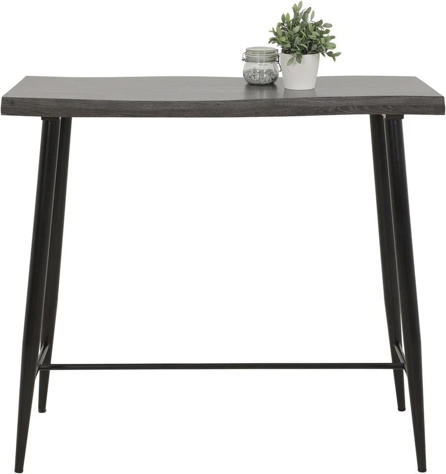 HELA Bartisch GABI Grau Schwarz Industrial Design