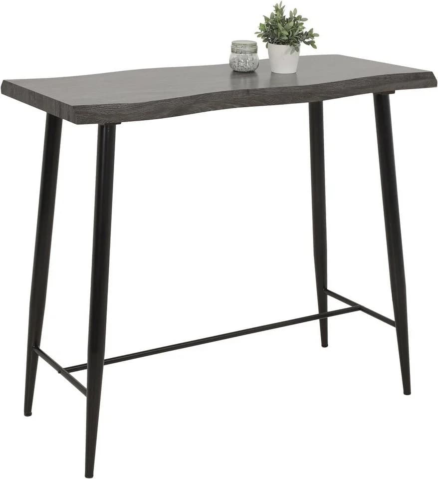 HELA Bartisch GABI Grau Schwarz Industrial Design - Bild 2