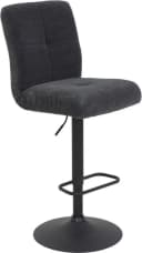 HELA Barhocker LENI verstellbar Anthrazit/Schwarz Metall Bild 2