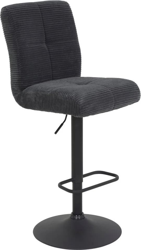 HELA Barhocker LENI verstellbar Anthrazit/Schwarz Metall - Bild 2