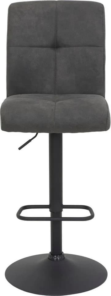 HELA Barhocker LENI Vintage Anthrazit Schwarz Verstellbar