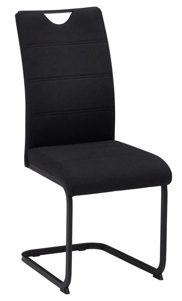 HELA Essgruppe GISELLE 5-tlg. Wildeiche/Schwarz Metall - Bild 5