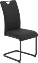 HELA Freischwinger Giselle Esszimmerstuhl 2er Set Anthrazit Schwarz Bild 1