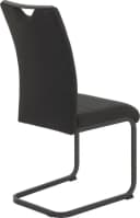 HELA Freischwinger Giselle Esszimmerstuhl 2er Set Anthrazit Schwarz Bild 4