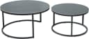 HELA Satztisch LUIS 2er Set Schwarz Marmoroptik Sinterstein Bild 4