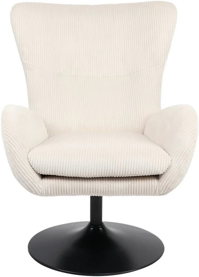 HELA Loungesessel SAMOS Beige mit Armlehnen drehbar - Bild 2