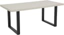 Esstisch HELA MERAN Cashmere Schwarz U-Gestell Bild 2