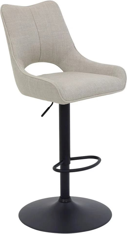 HELA Barhocker ROCKPORT Beige Höhenverstellbar Drehbar