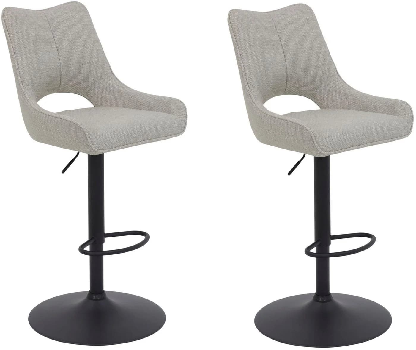 HELA Barhocker ROCKPORT Beige Höhenverstellbar Drehbar - Bild 2