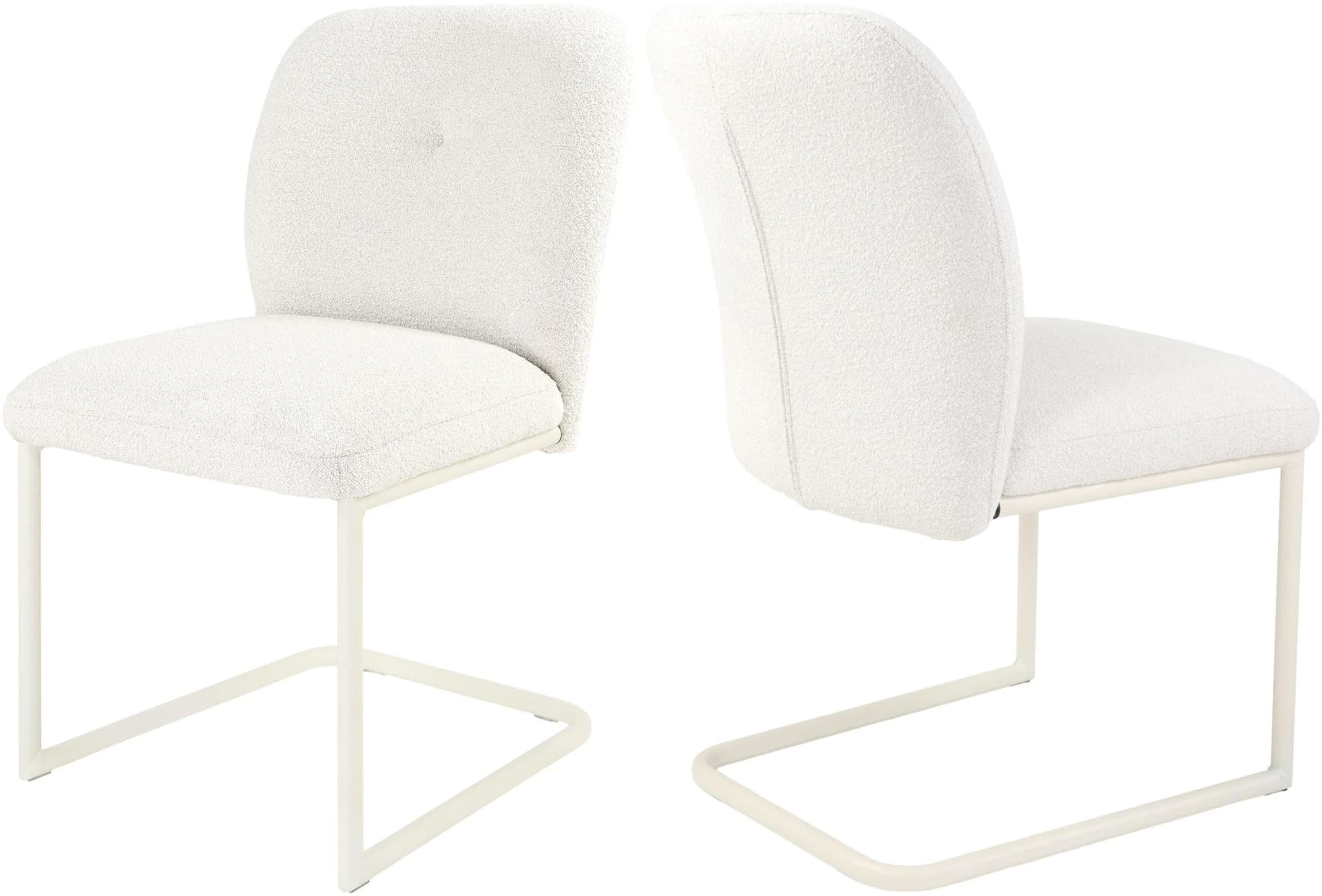 Freischwinger PEBBLE CHAIR von TOM TAILOR HOME Light Pearl Off-White Esszimmerstuhl