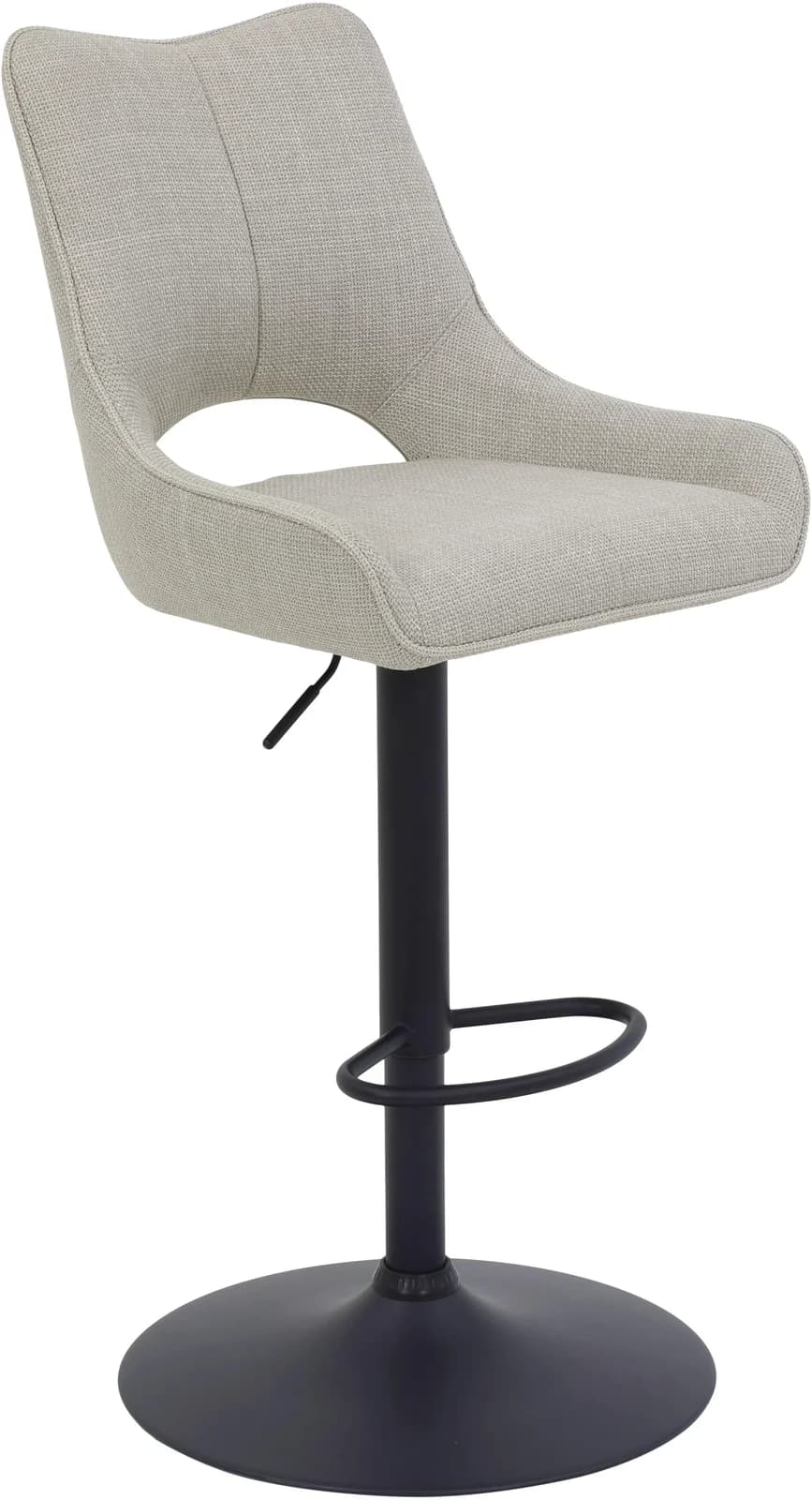 HELA Barhocker ROCKPORT Beige Höhenverstellbar Drehbar