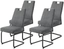 Freischwinger HELA KERTIN Anthrazit Metall Freischwinger XL Sitzbreite Bild 2