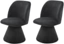 HELA Drehstuhl BARI 360° drehbar Webstoff 2er Pack Bild 2