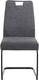 Freischwinger HELA KERTIN Anthrazit Metall Stuhl Bild 5