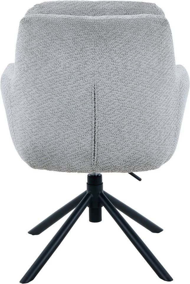 HELA Armlehnstuhl PERRY 2er Set grau drehbar höhenverstellbar - Bild 4