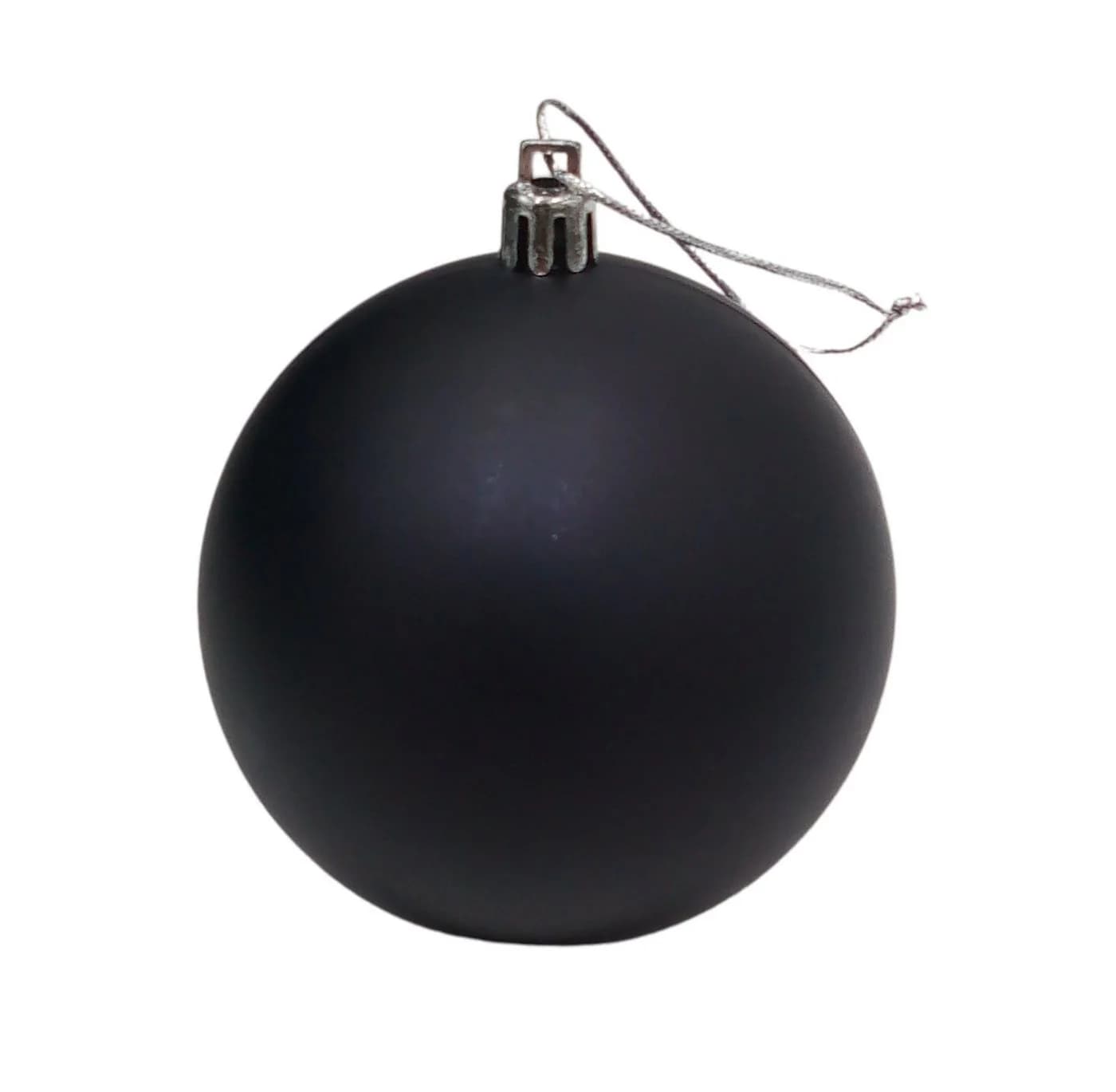 BURI Weihnachtsbaumkugel zum Beschriften 8cm Mattschwarz - Bild 5