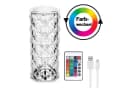 Miraval LED Dekolicht Kristall Tischlampe RGB Farbwechsel Bild 2