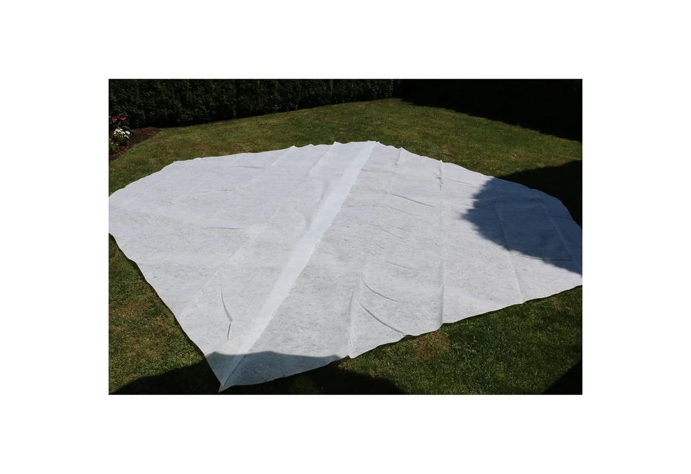 CF Bodenschutzvlies für Rundbecken Ø 300-360 cm Weiß - Bild 3